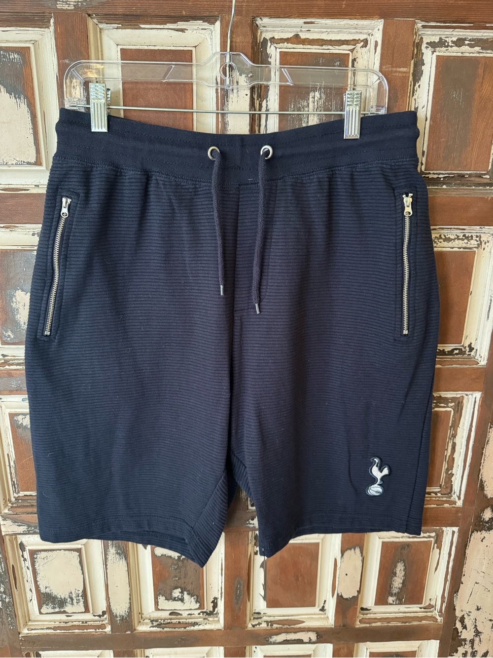 Tottenham Hotspur Navy Athletic Knit Drawstring Shorts - size L